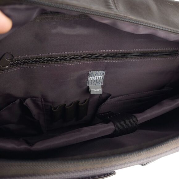 NWT Wilsons Leather Laptop Bag Briefcase Crossbody Convertible Brown Classic - Picture 13 of 14